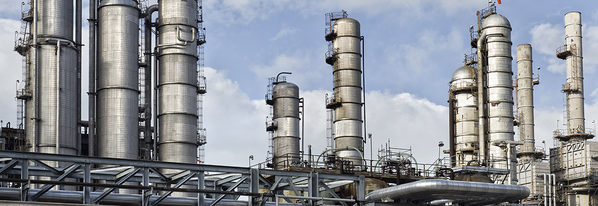 refinery process unit columns